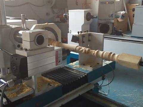 單主軸雙刀具數(shù)控木工車床 單主軸雙刀具數(shù)控木工車床