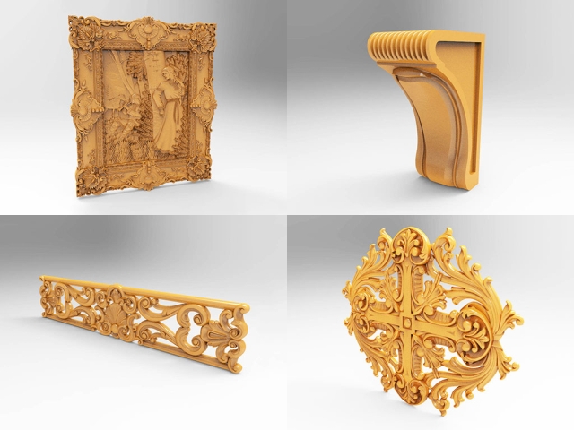 免費(fèi)3D數(shù)控木工雕刻機(jī)STL文件 免費(fèi)3D數(shù)控木工雕刻機(jī)STL文件