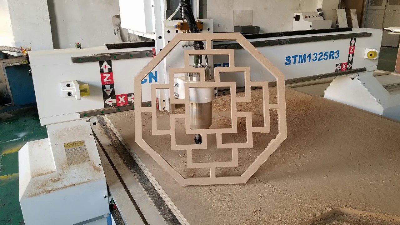 MDF 切割數(shù)控雕刻機 STM1325-R3 - 4x8 工作臺尺寸 MDF 切割數(shù)控雕刻機 STM1325-R3 - 4x8 工作臺尺寸