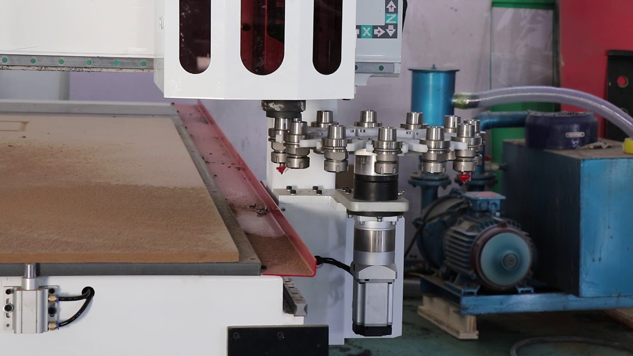 自動換刀數(shù)控雕刻機 12KW 自動換刀主軸 自動換刀數(shù)控雕刻機 12KW 自動換刀主軸